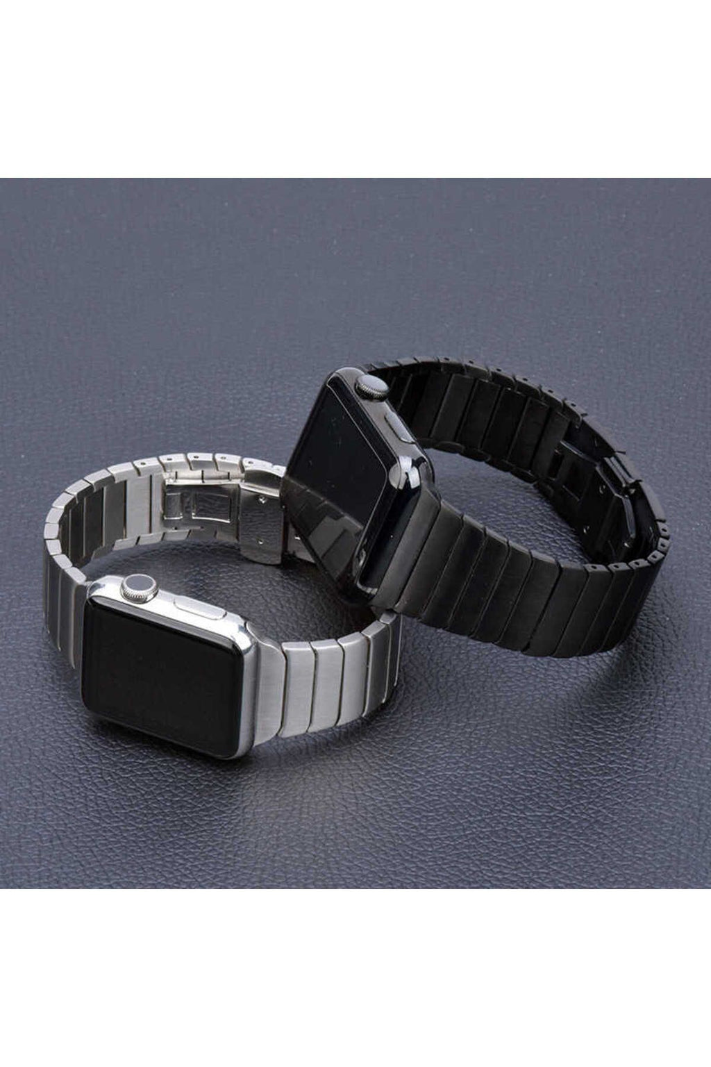 Watch Ultra 49mm Kordon Uyumlu KRD-16 Seramik Strap Kayış CLO- Siyah