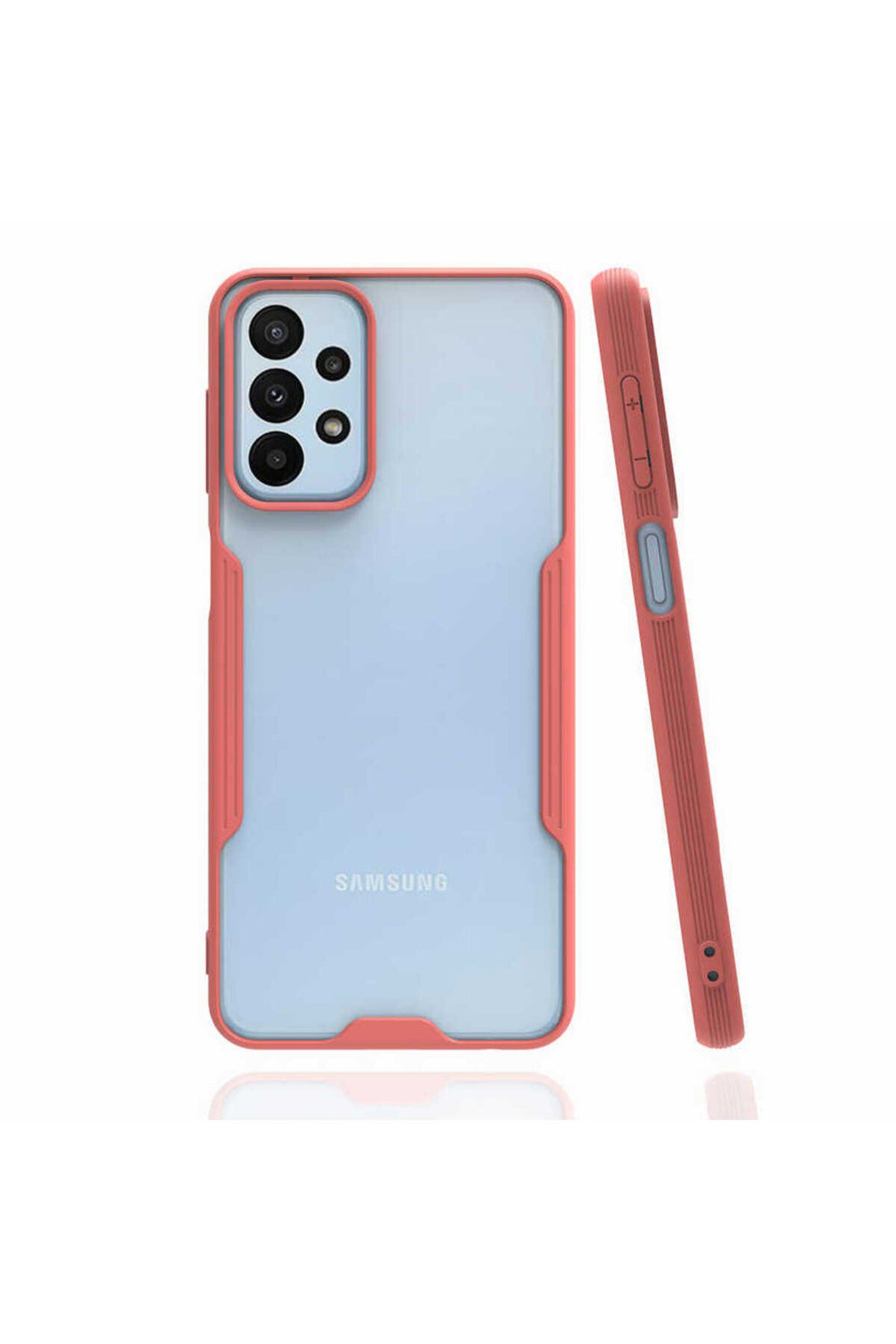 Galaxy A23 Kılıf Zore Parfe Kapak - Lacivert