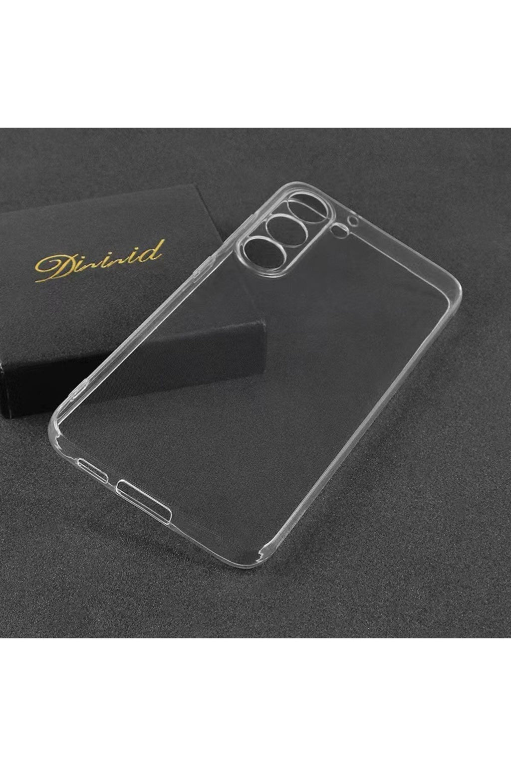 Galaxy S23 Uyumlu MKC Süper Silikon Kılıf-Renksiz