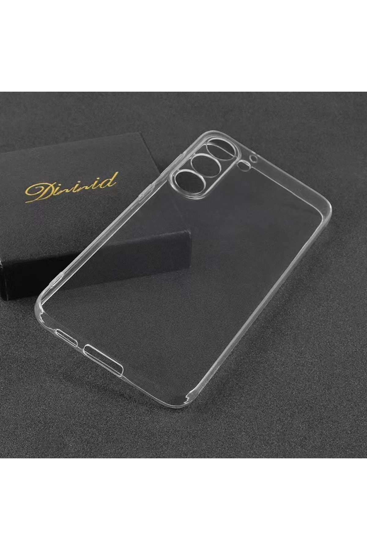 Galaxy S23 Uyumlu MKC Süper Silikon Kılıf-Renksiz