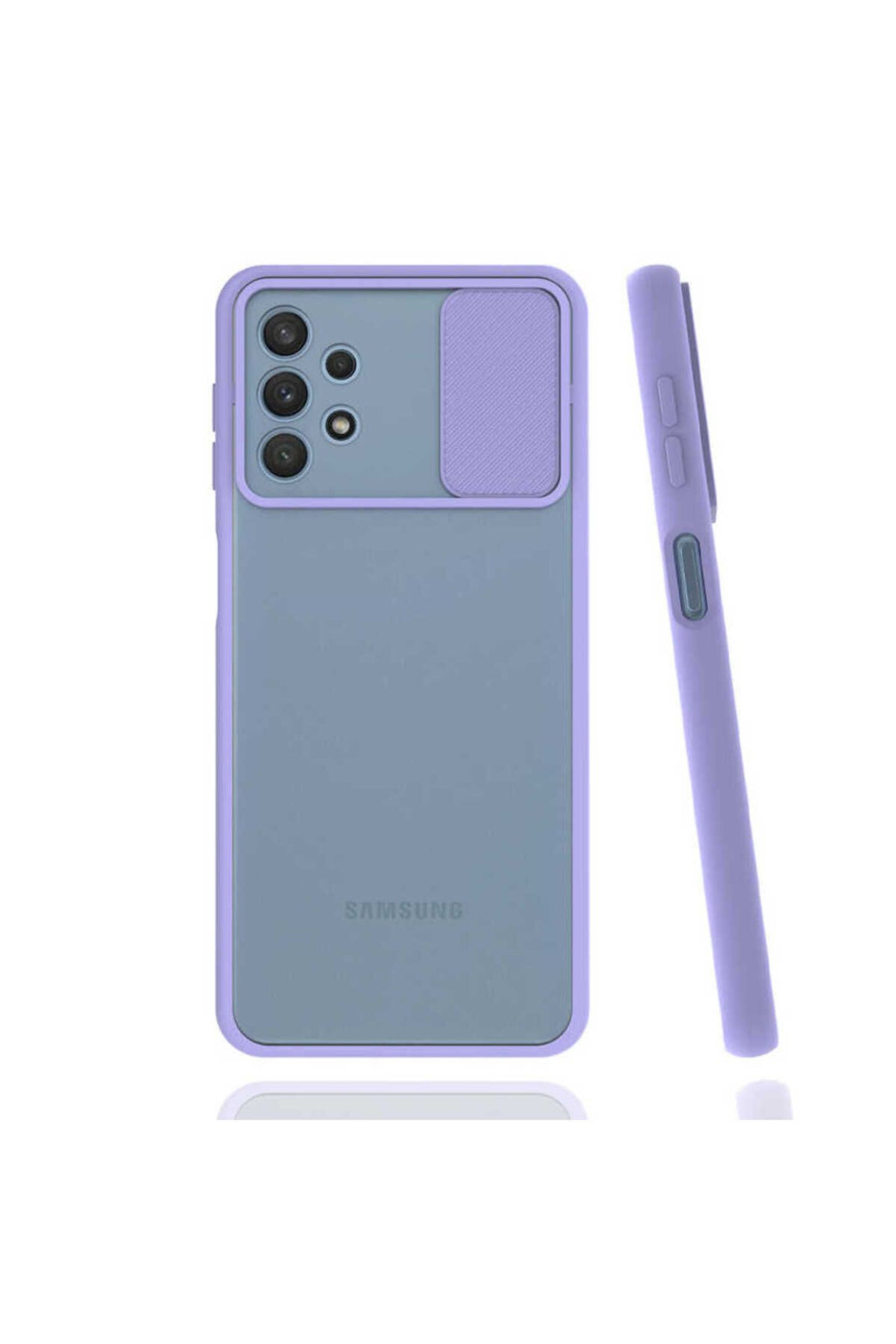 Galaxy A32 4G Kılıf GLLP Lensi Kapak - Lila