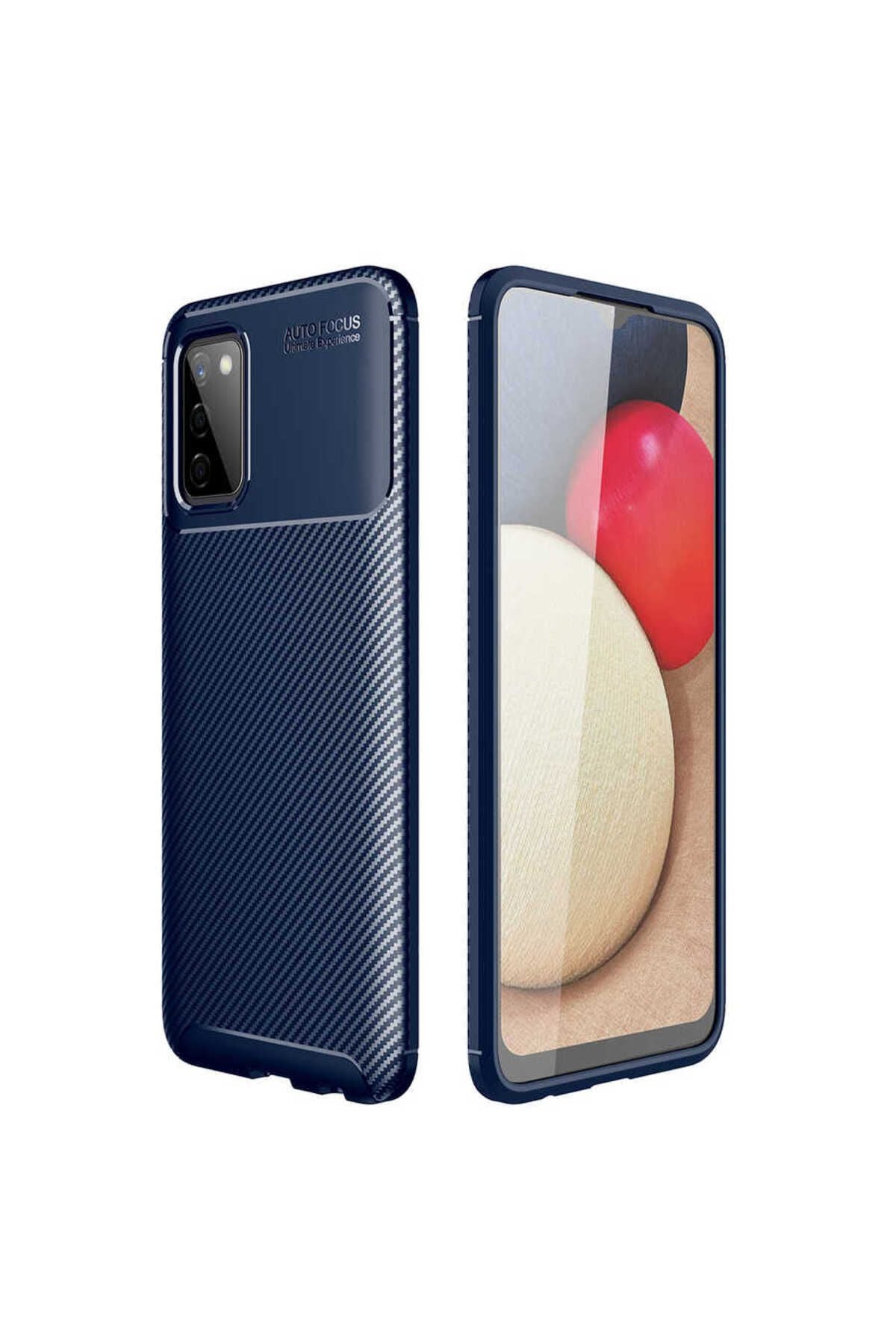 Galaxy A03S Kılıf SVL Negro Silikon Kapak - Lacivert