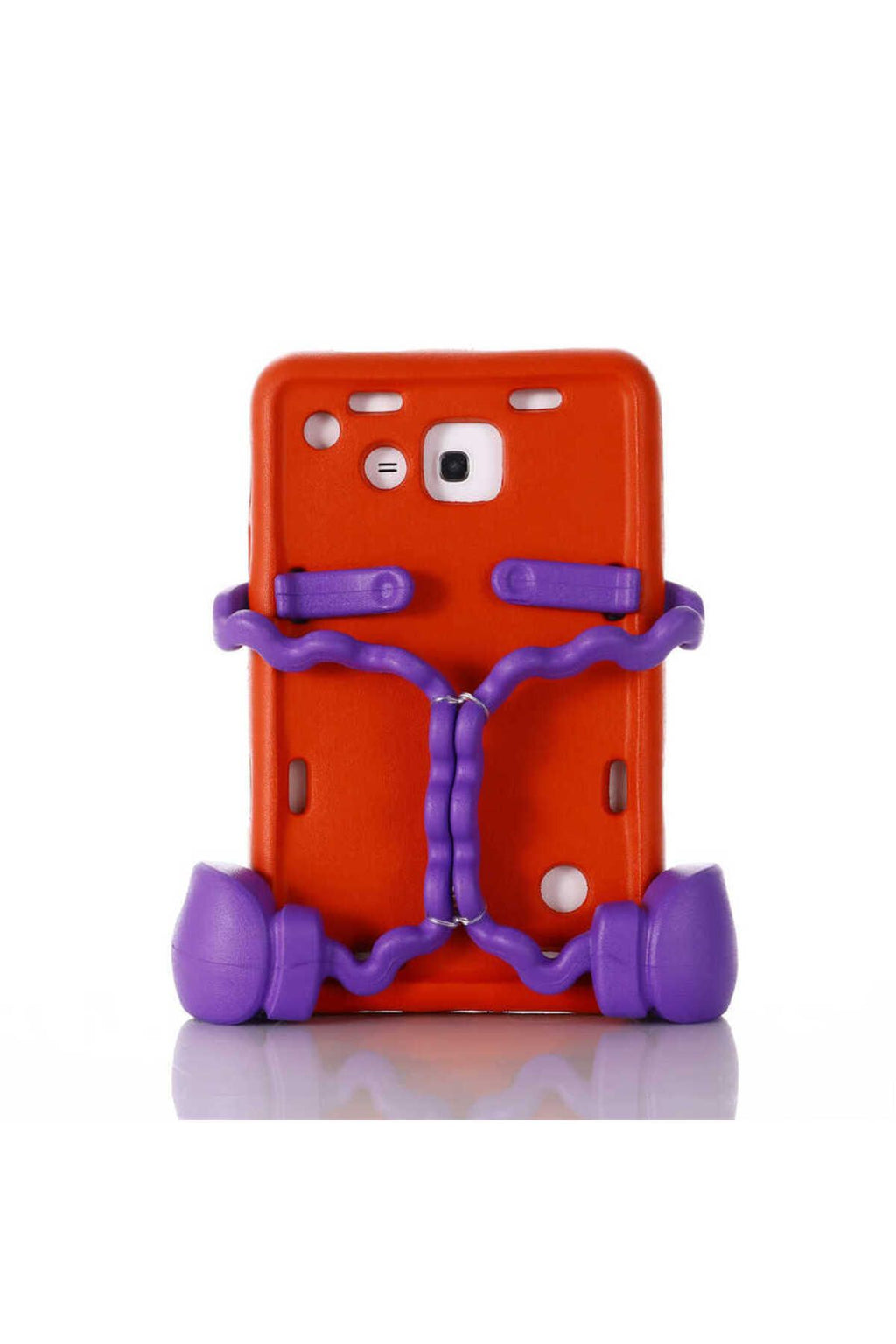 Galaxy Tab 3 Lite 7.0 T110 Zore Eva Boxer Tablet Silikon - Pembe Koyu