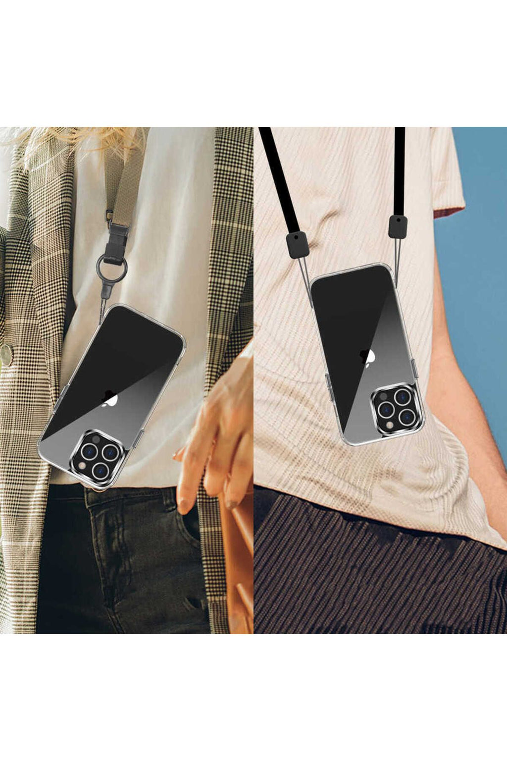 iPhone 14 Pro Uyumlu Zore Forst Kılıf-Renksiz