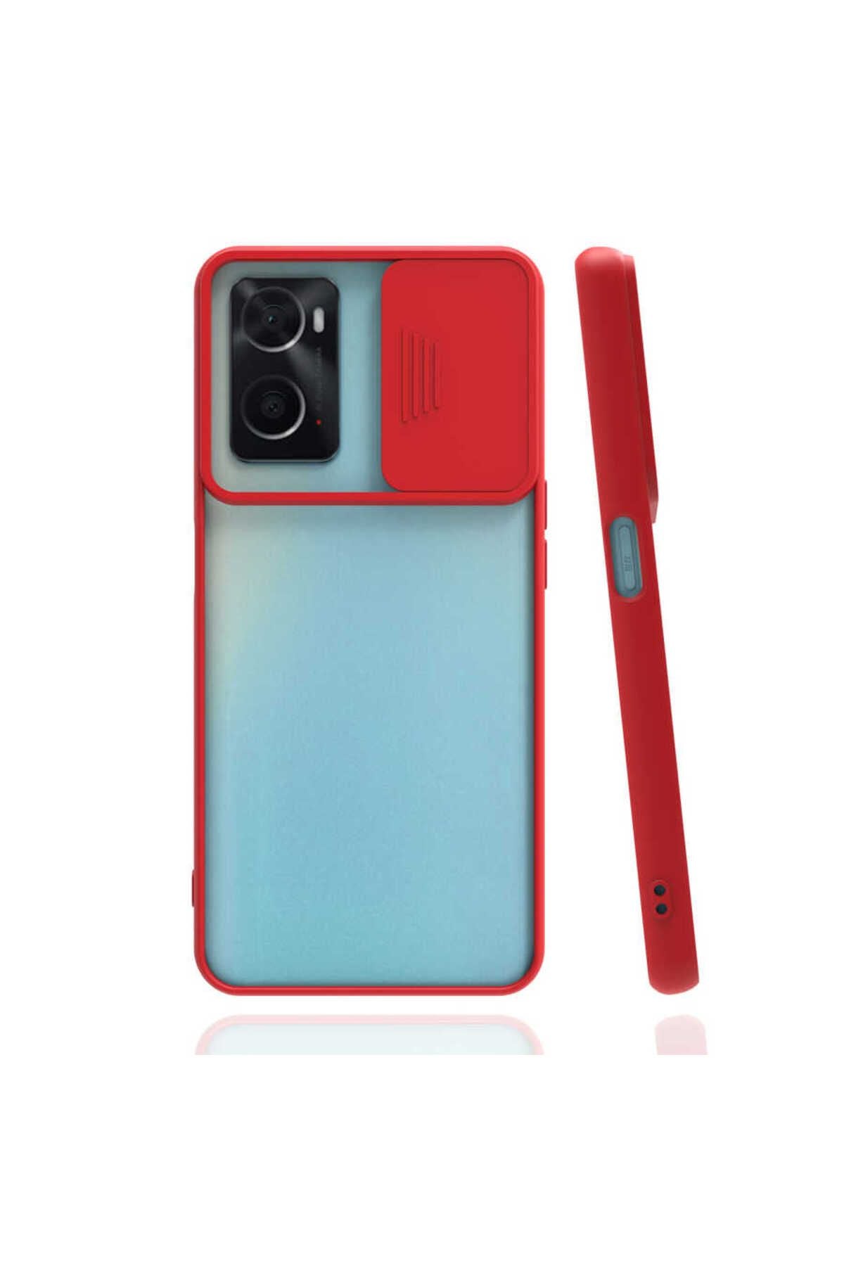 A96 4G Kılıf TKNR Lensi Kapak - Siyah