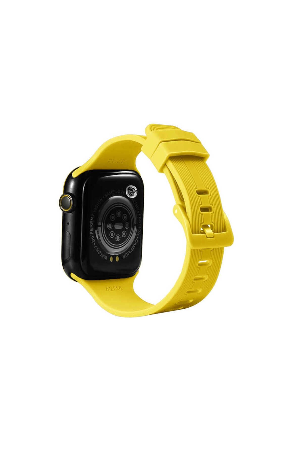 Watch Ultra 49mm Kordon KRD-23 Uyumlu Strap Kayış CLO- Kırmızı