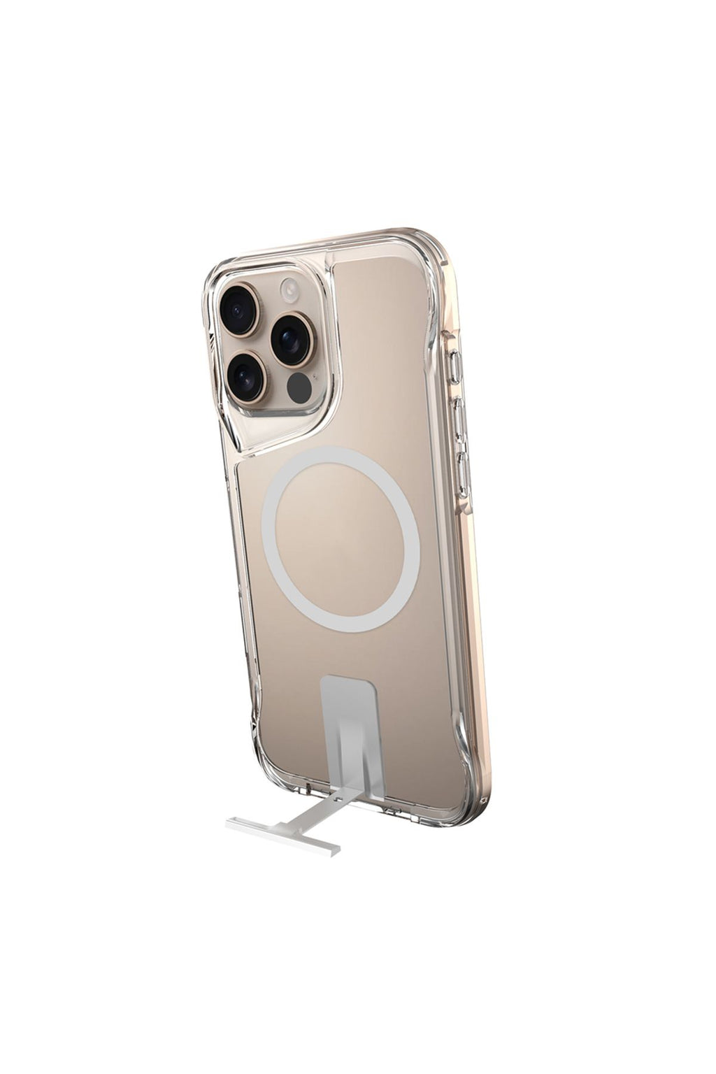 iPhone 16 Pro Max Uyumlu Magsafe Şarj Özellikli Zore T-Max Standlı Kapak