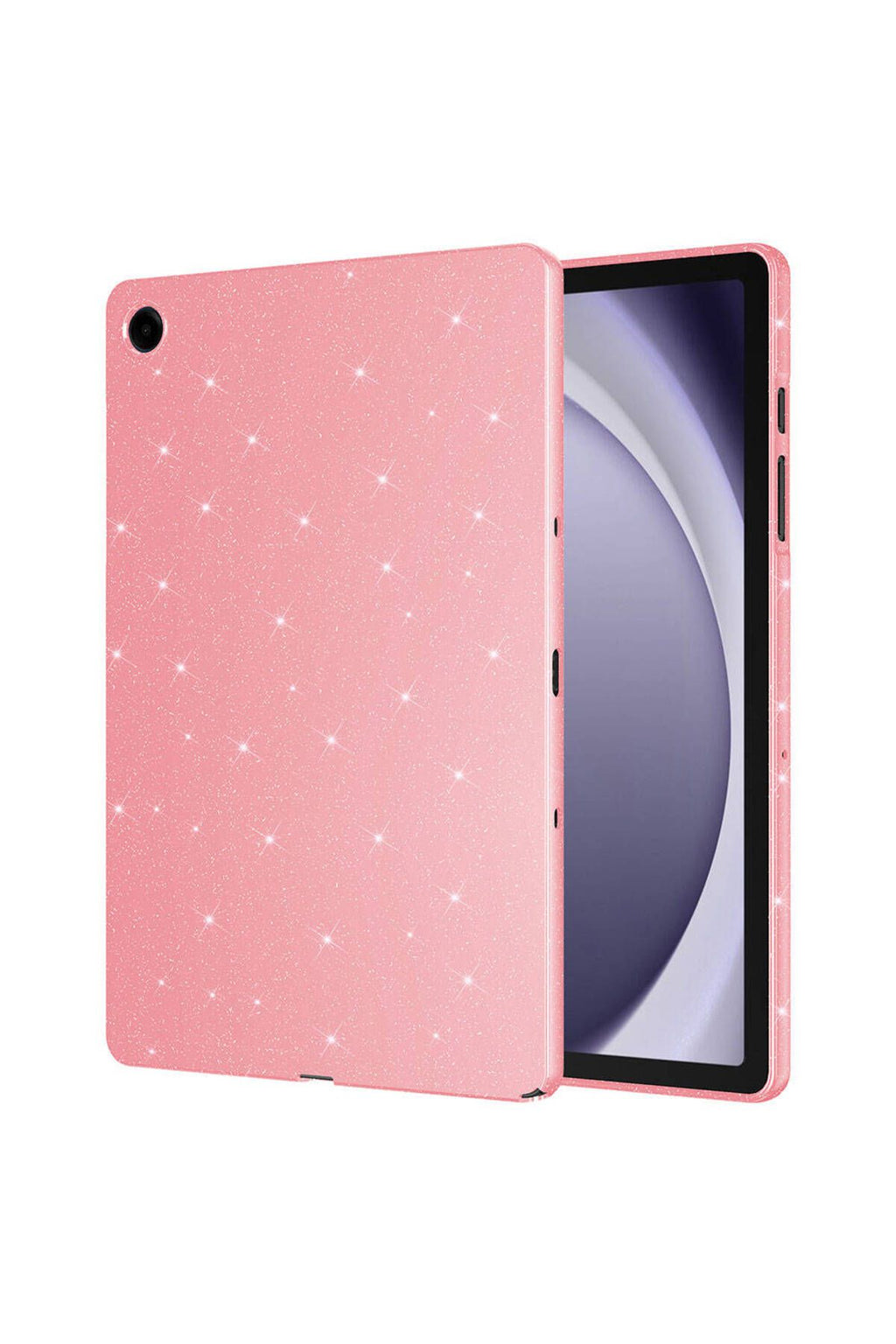 Galaxy Tab S9 FE Simli Parlak Görünümlü Uyumlu Zore Tablet Koton Kılıf-Derin Mor