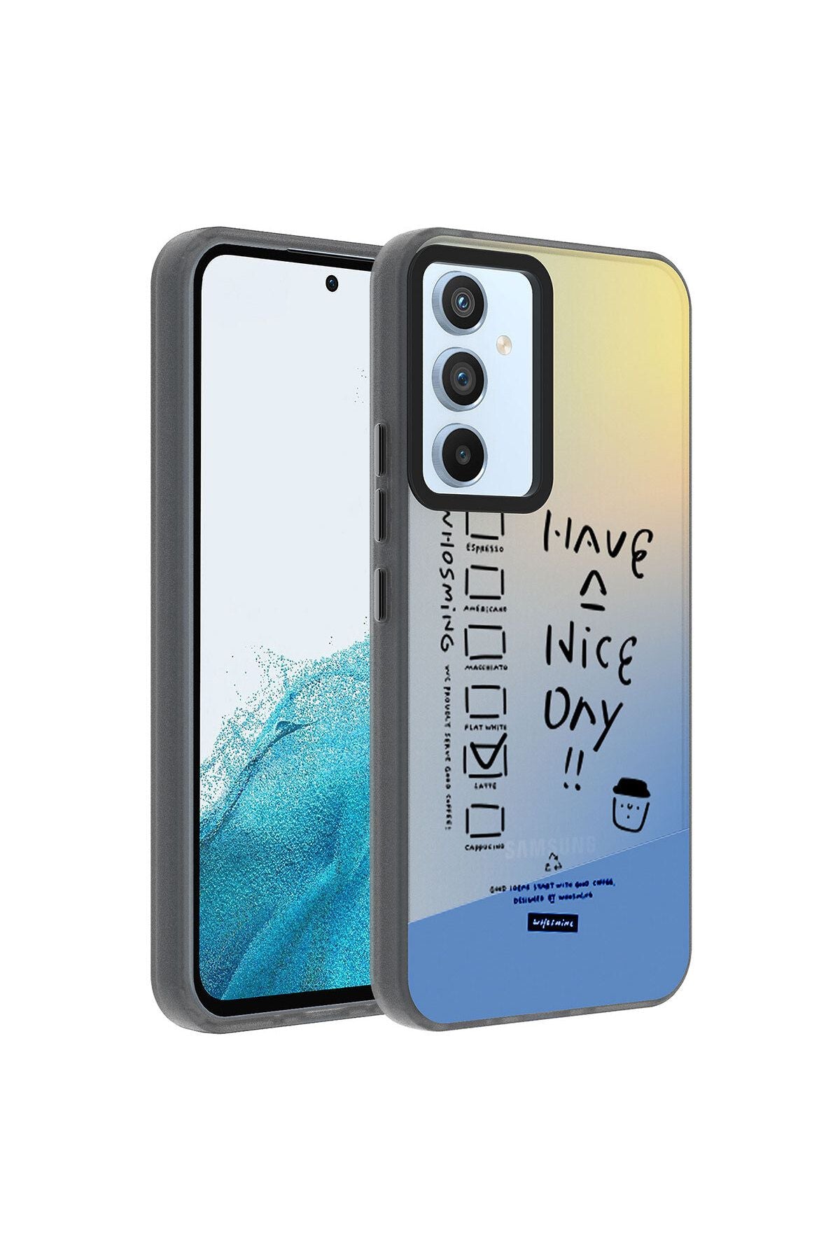 Galaxy A54 Kılıf Desenli Zore Dragon Sert Kapak - Have