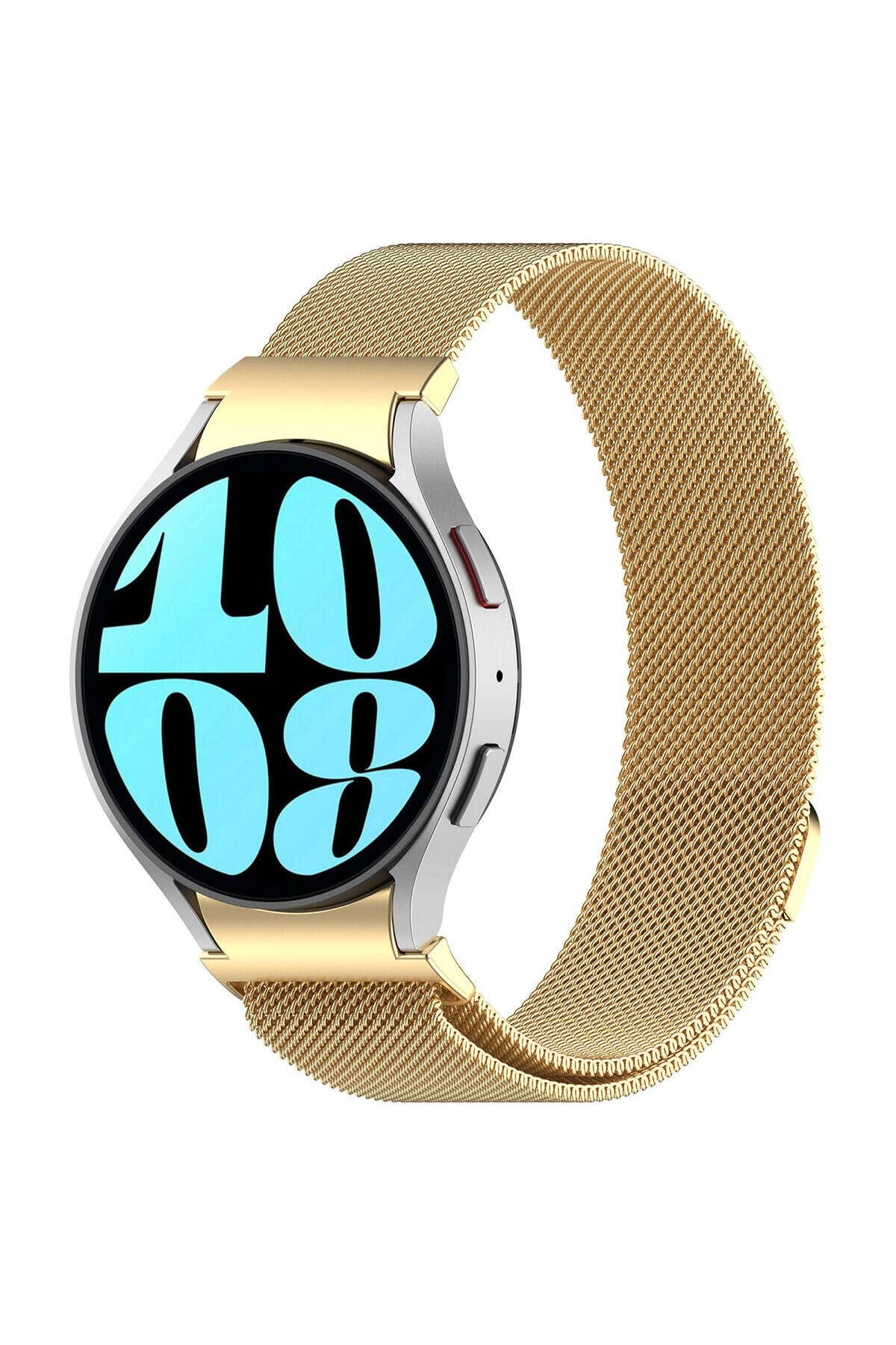 Galaxy Watch 6 Classic 43mm Uyumlu KRD-01 Metal YSF Kordon Rose Gold
