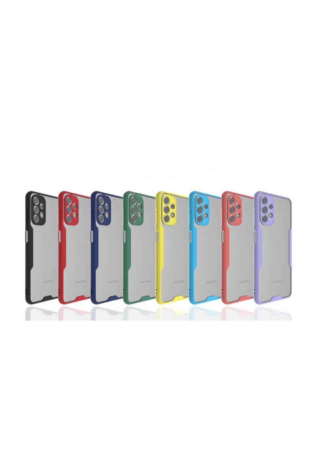 Galaxy A13 4G Kılıf Zore Parfe Kapak - Mor