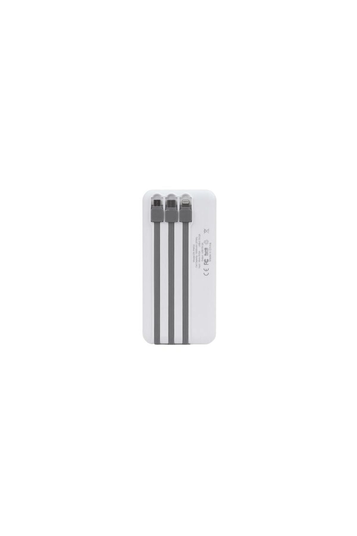 MOT Type-C - Micro - Lightning Led Göstergeli Taşınabilir Powerbank 10000 mAh