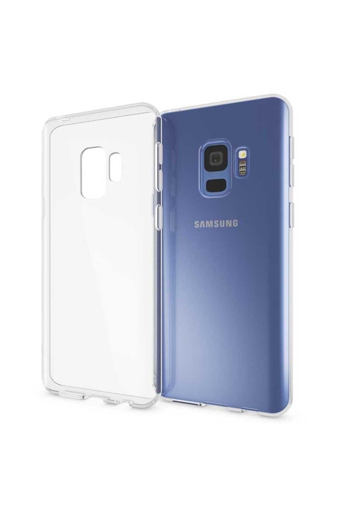 Galaxy S9 Kılıf Zore Süper Silikon Kapak - Renksiz