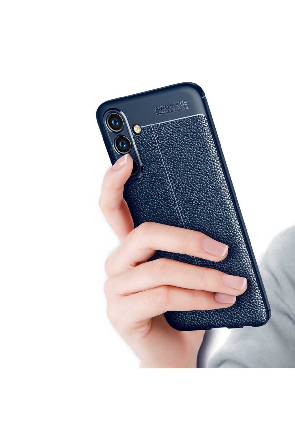 Galaxy A13 5G Kılıf Zore Niss Silikon Kapak - Lacivert