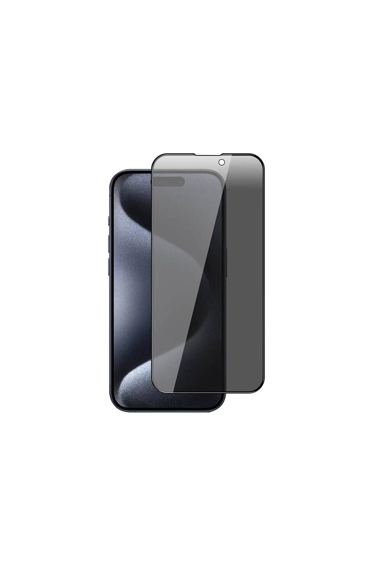 iPhone 15 Uyumlu Zore New 5D Privacy Temperli Ekran Koruyucu