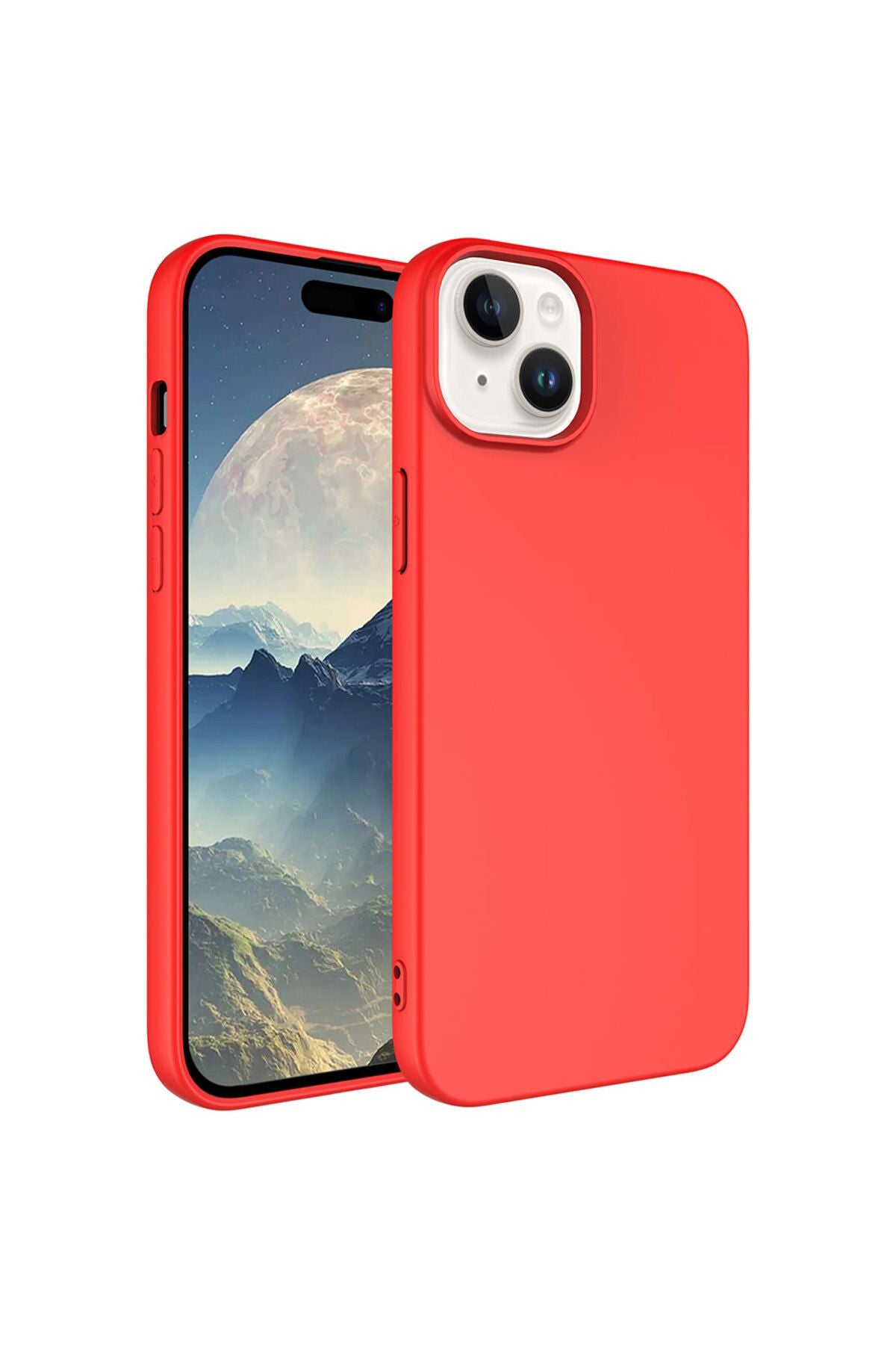 iPhone 15 Plus Uyumlu Zore LSR Lansman Kılıf-Kırmızı