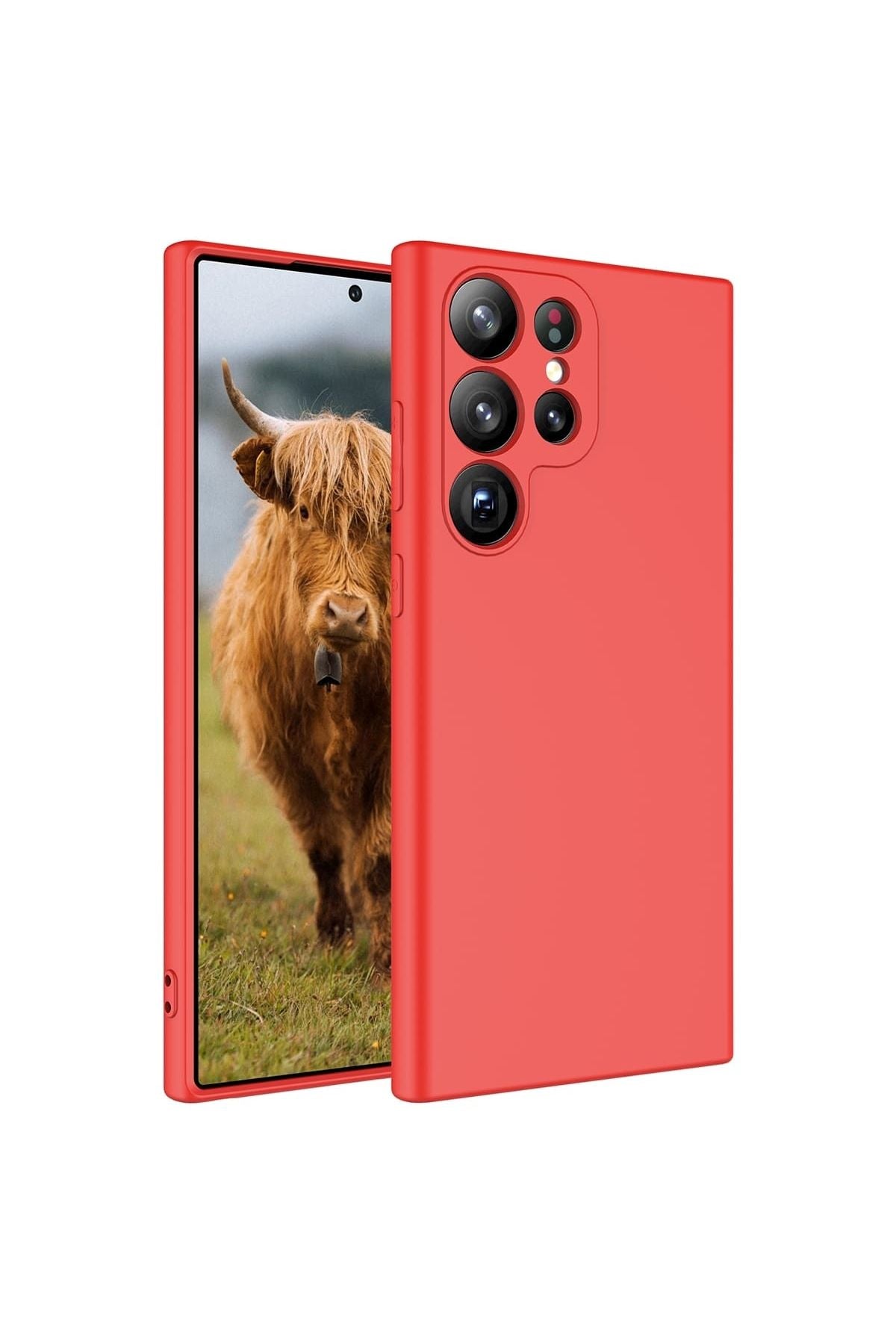 Galaxy S23 Ultra Uyumlu Zore Mara Lansman Kılıf-Lila