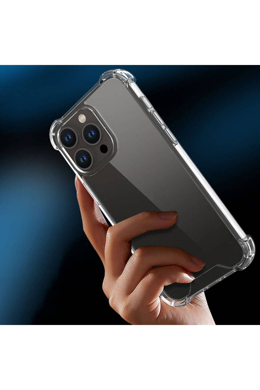 iPhone 15 Pro Uyumlu ALT Nitro Anti Shock Silikon-Renksiz