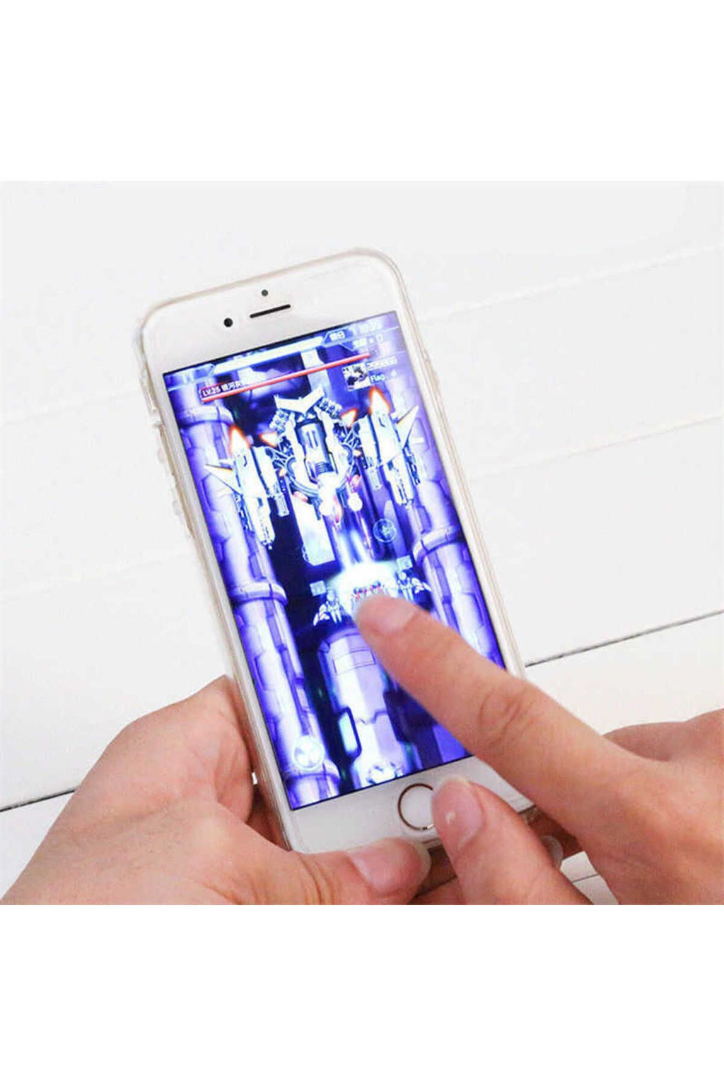 iPhone 8 Plus Kılıf Zore Enjoy Kapak - Renksiz