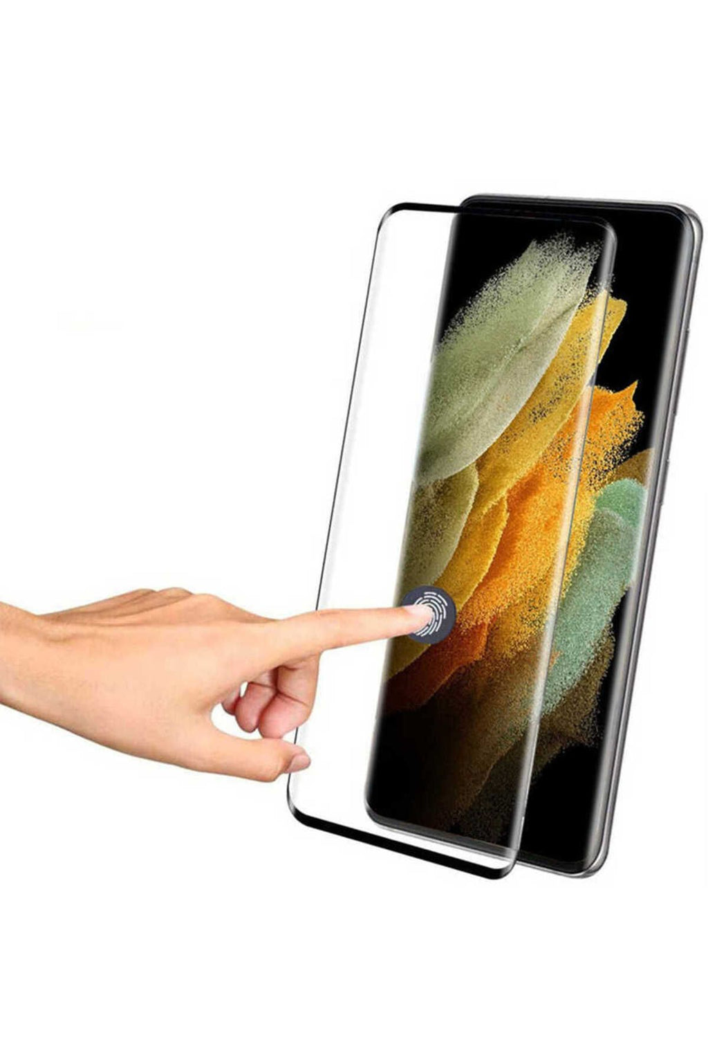Galaxy S23 Ultra Uyumlu Zore Full Glue Kind Dias Cam Ekran Koruyucu
