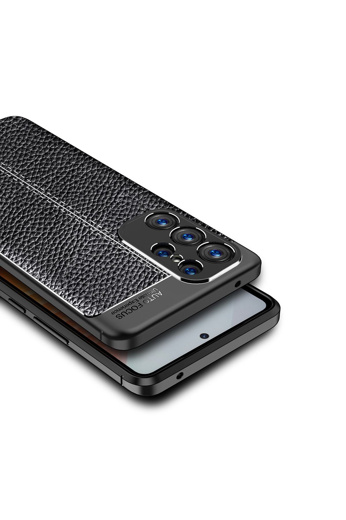 Galaxy S23 Ultra Uyumlu Zore Niss Silikon Kılıf-Siyah