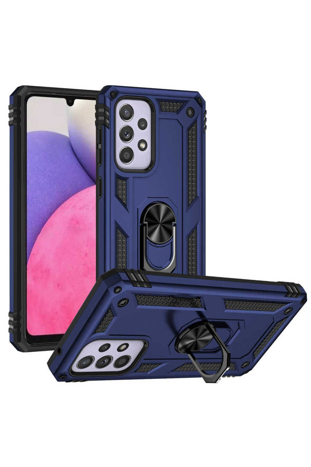 Galaxy A33 5G Kılıf Zore Vega Kapak - Mavi