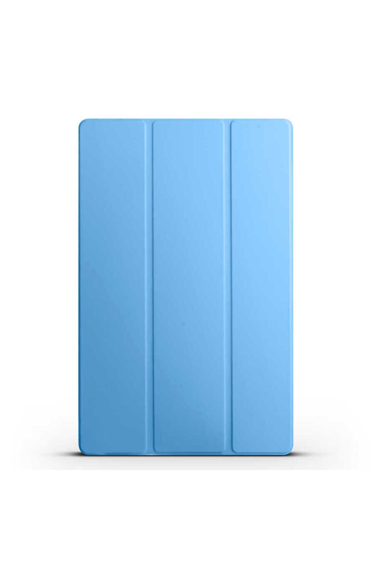 Galaxy Tab S8 Ultra SM-X900  Uyumlu Zore Smart Cover Standlı 1-1 Kılıf-Siyah