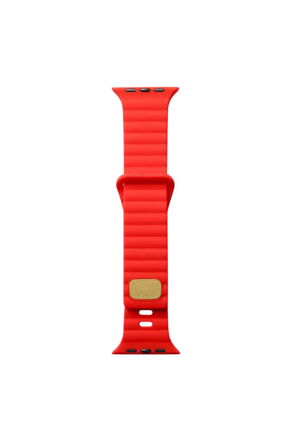 Watch Ultra 49mm Uyumlu KRD-73 Uyumlu Zore Kordon-Mürdüm