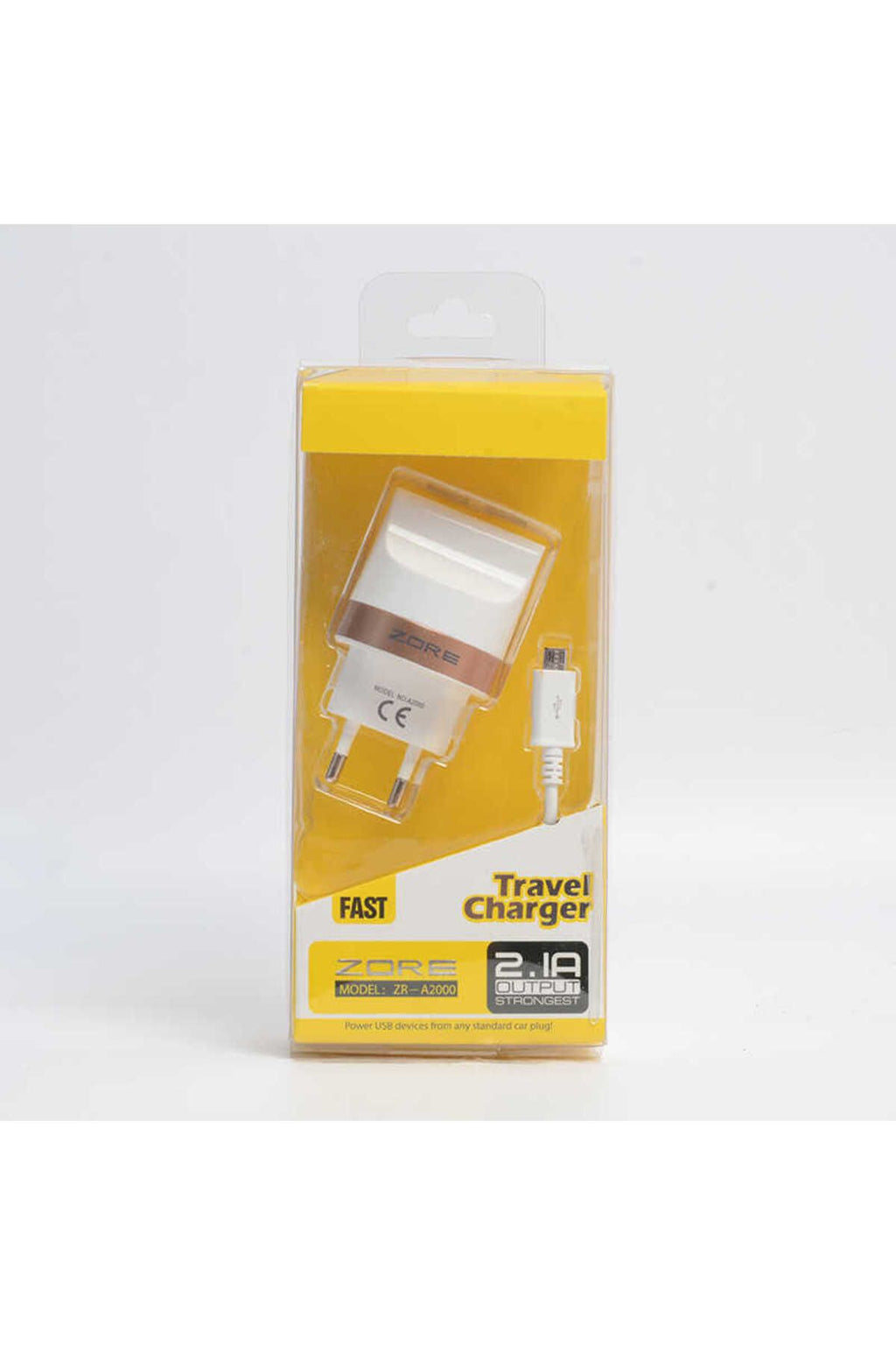 Beyaz Tiger 2000 Mah 2 in 1 Micro Ev Şarj Seti-Zore