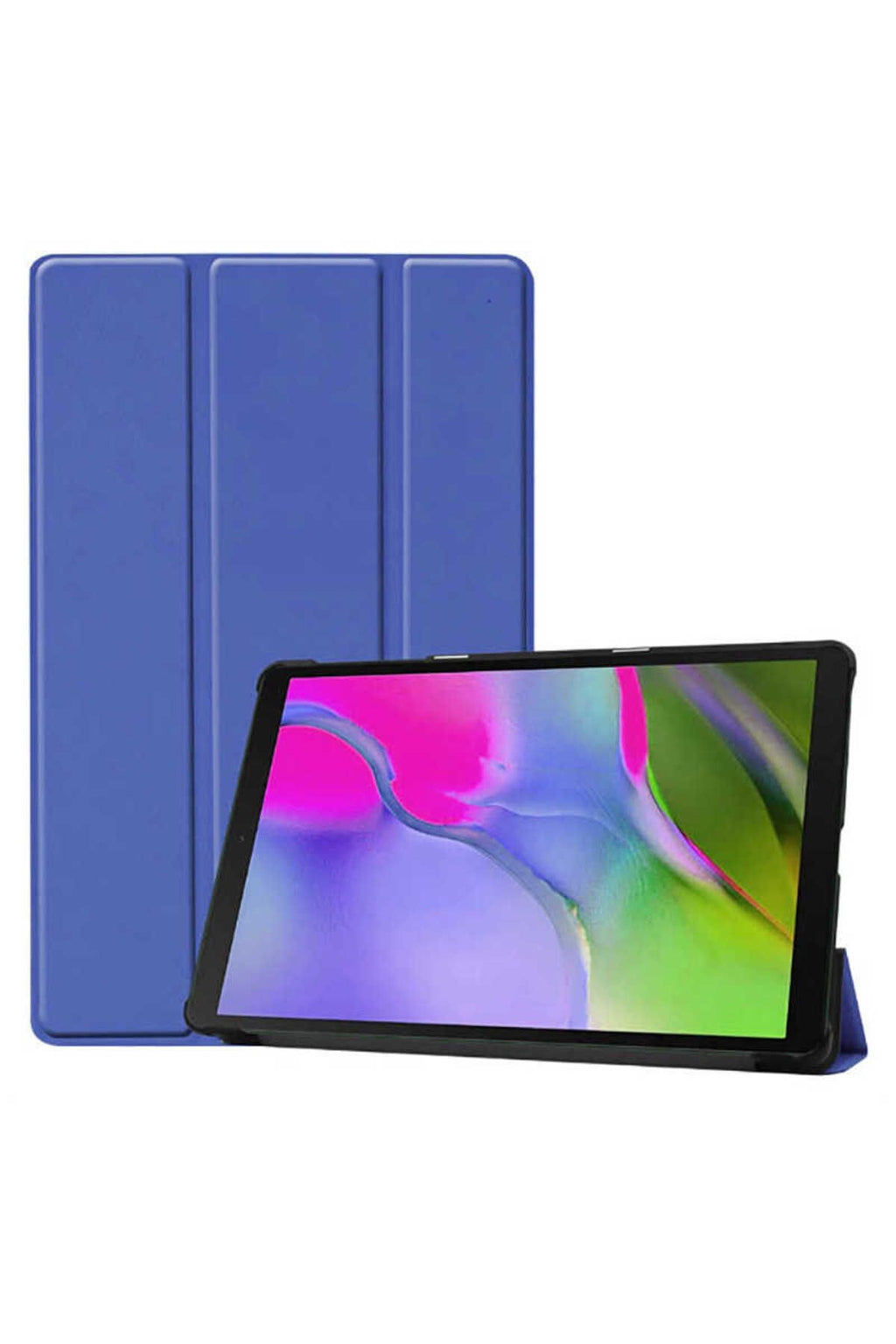 Galaxy T720 Tab S5E  Uyumlu Zore Smart Cover Standlı 1-1 Kılıf-Siyah