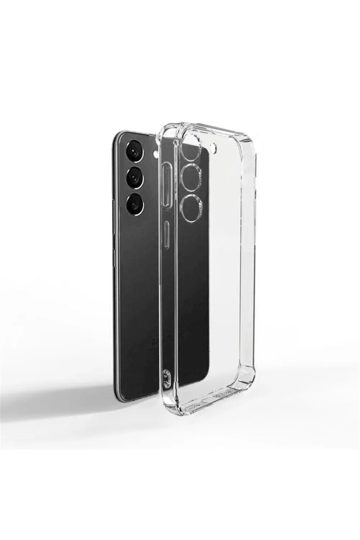 Galaxy S23 Uyumlu Zore 2mm Anti Shock Silikon-Renksiz