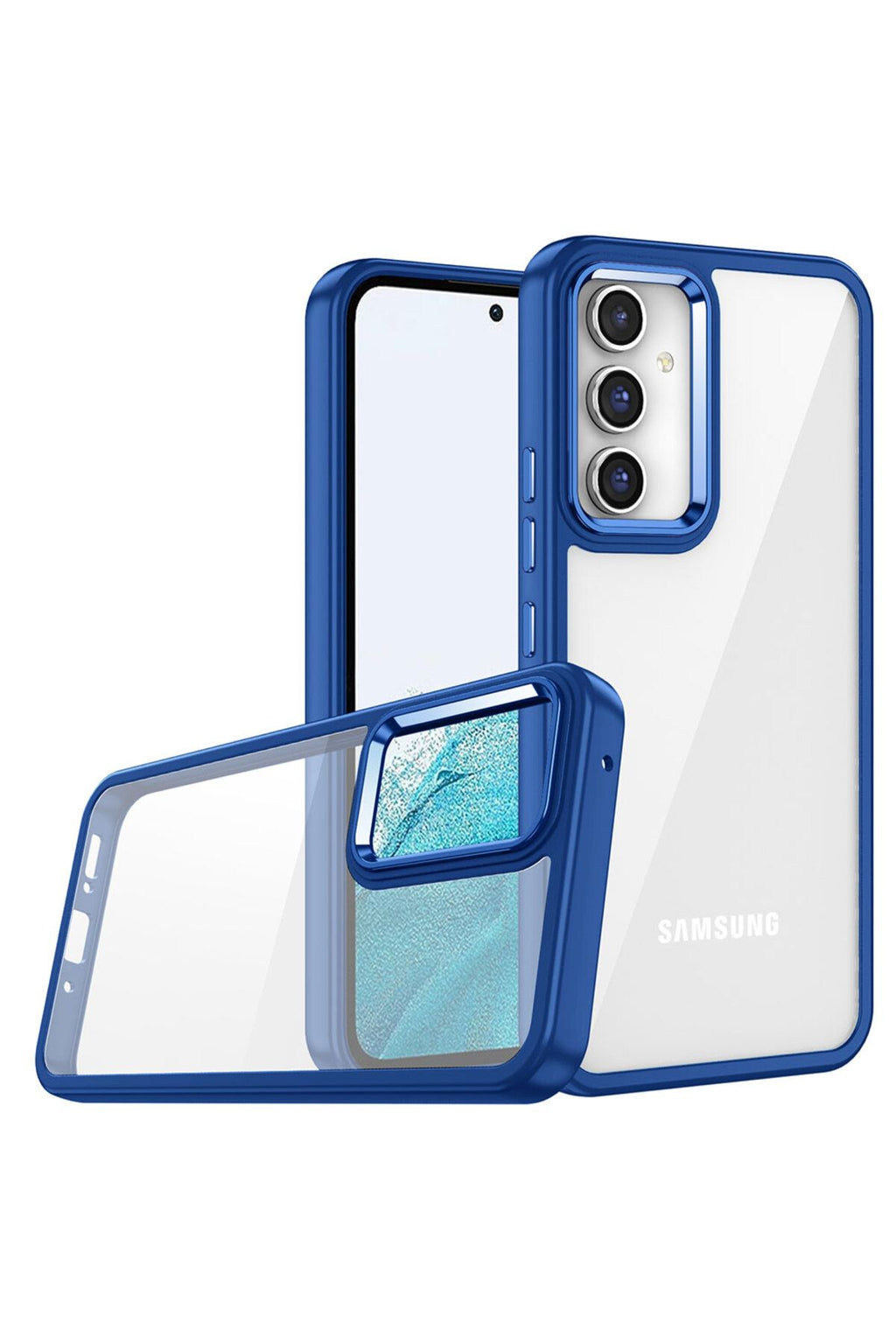 Galaxy A34 Kılıf Zore Flora Kapak - Siyah