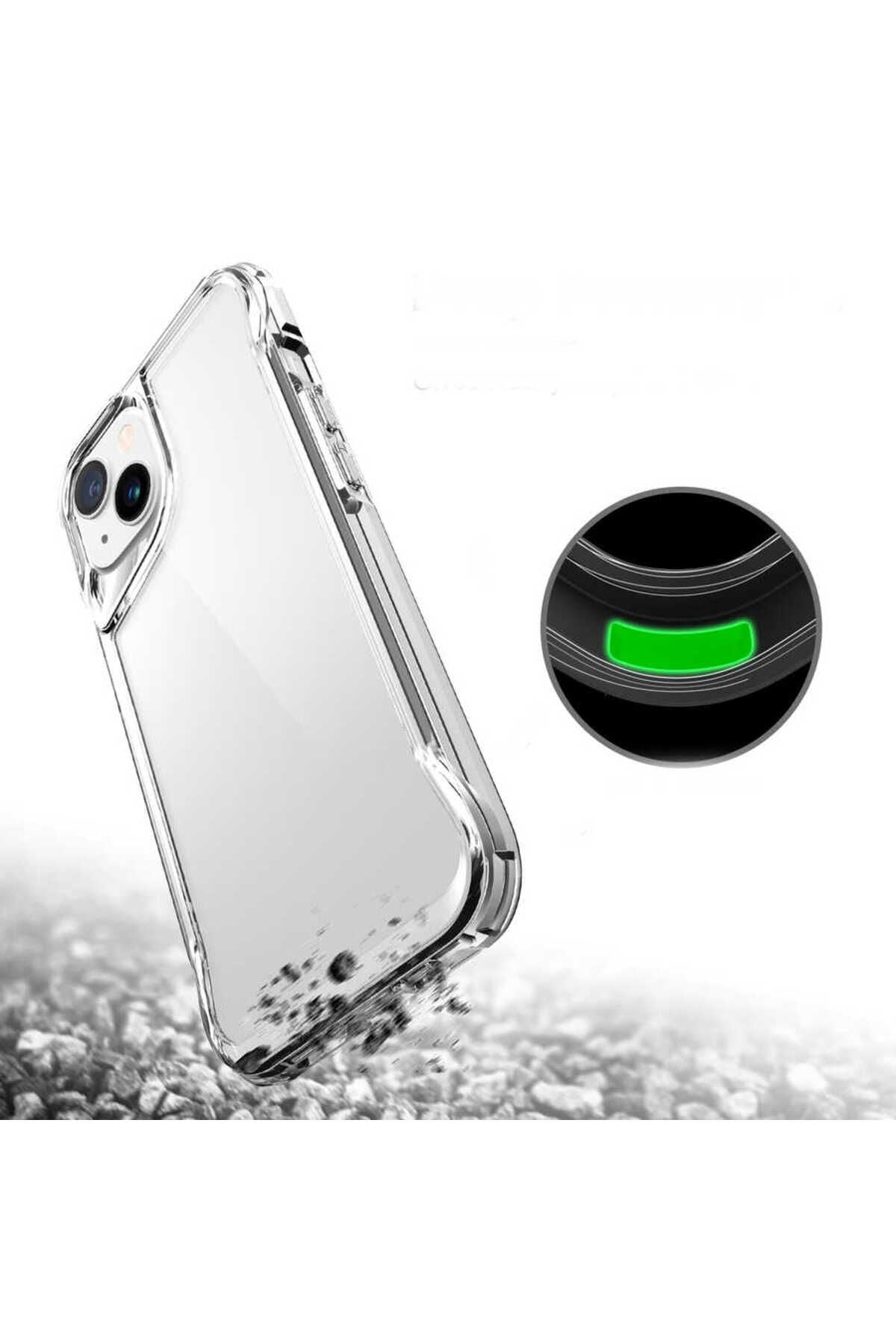 iPhone 14 Uyumlu Zore T-Max Kılıf-Renksiz