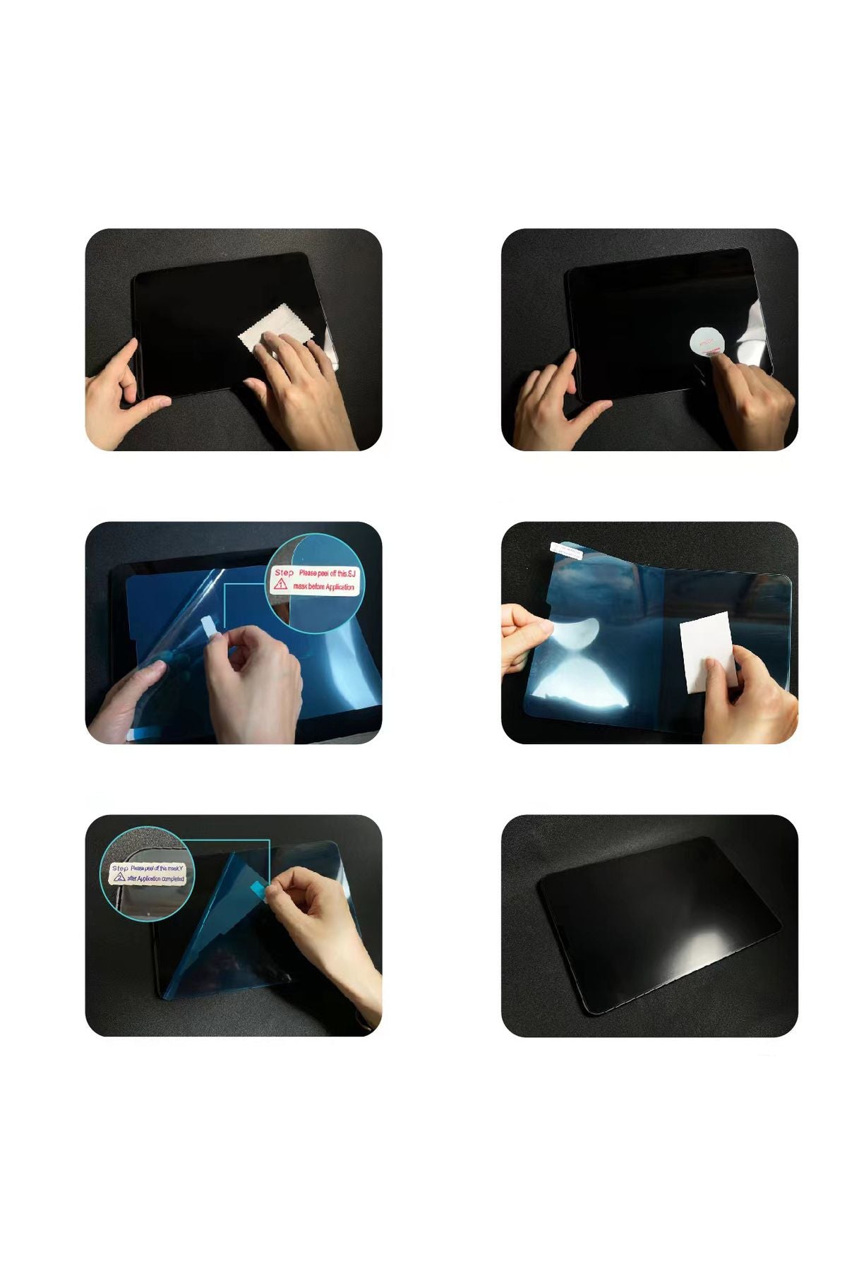 iPad Pro 9.7 2016 Kağıt Hisli Mat Uyumlu Davin Paper Like Tablet Ekran Koruyucu-Renksiz