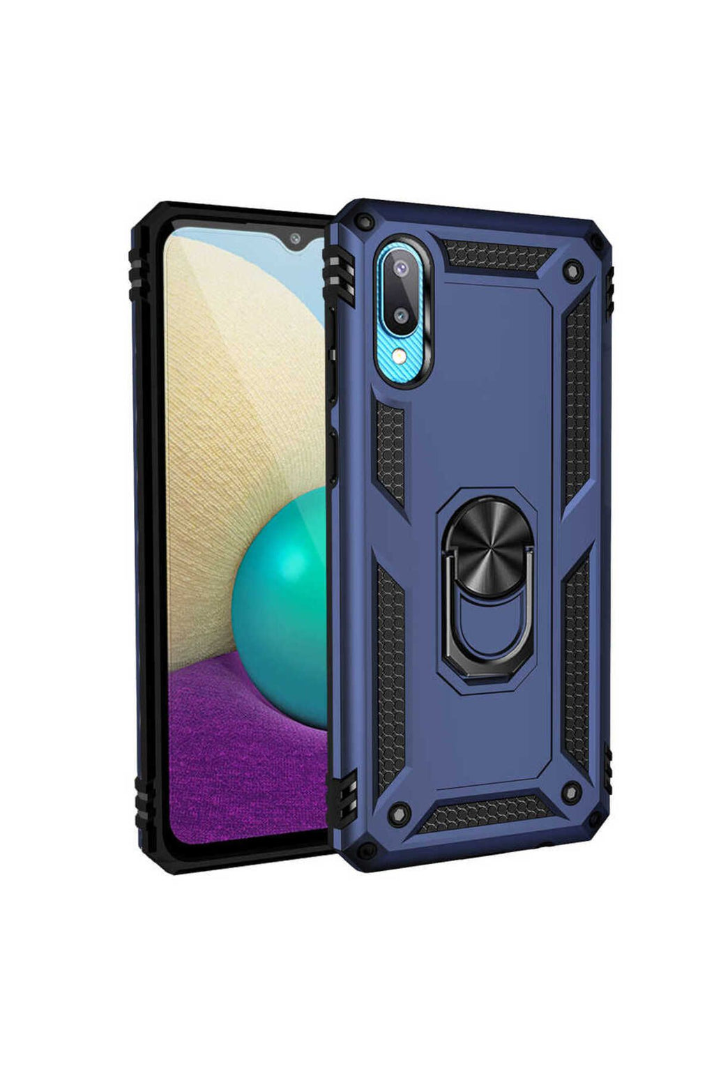 Galaxy A02 Kılıf SVL Vega Kapak - Mavi