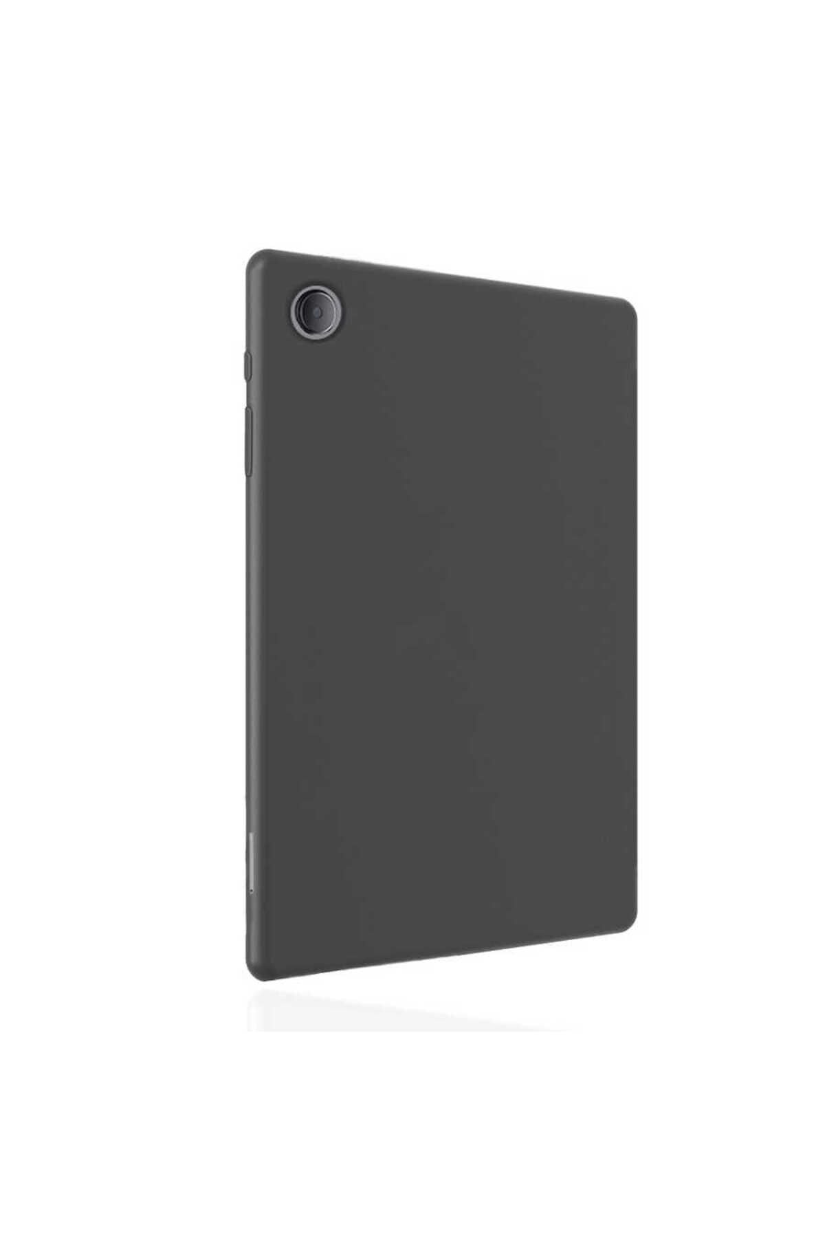 Galaxy Tab A8 10.5 SM-X200 (2021) Zore Beg Tablet Silikon - Mürdüm
