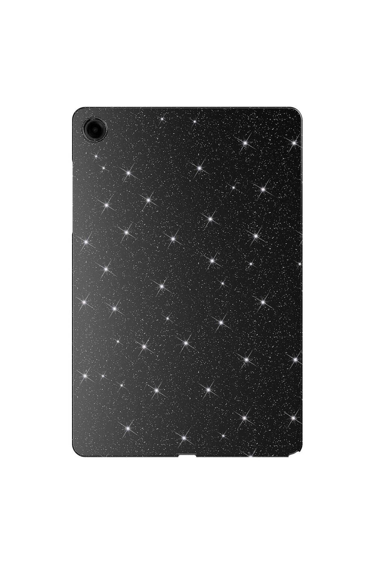 Galaxy Tab S9 Simli Parlak Görünümlü Uyumlu Zore Tablet Koton Kılıf-Pembe Koyu