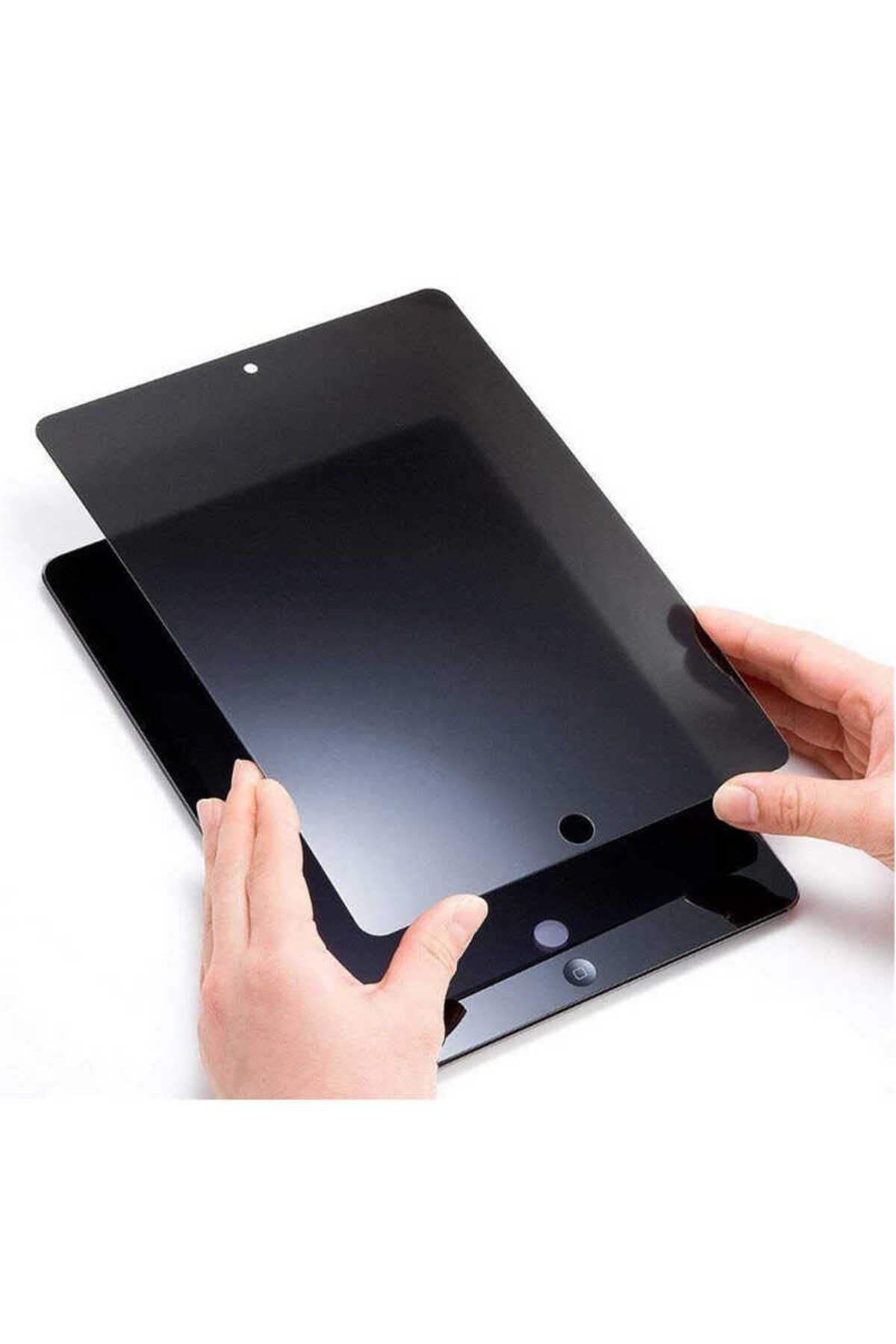Uyumlu Apple iPad 10.2 2021 (9.Nesil) Tablet Privacy Temperli Cam Ekran Koruyucu