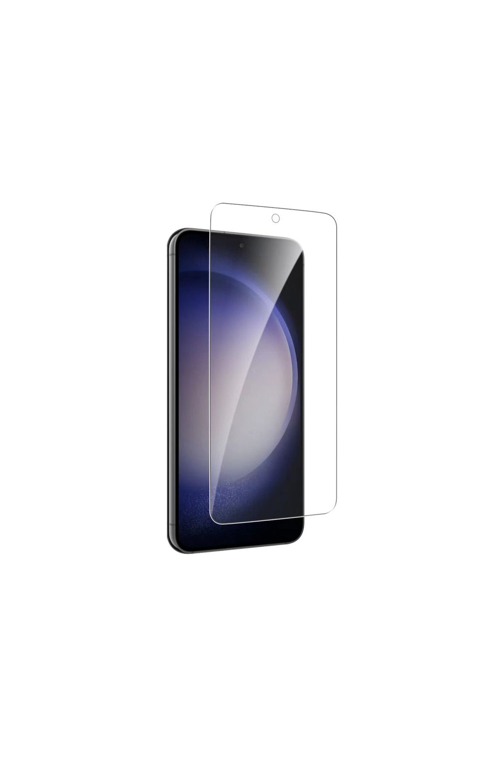 Galaxy S23 Zore 3D Vov Curve Glass Ekran Koruyucu-Siyah