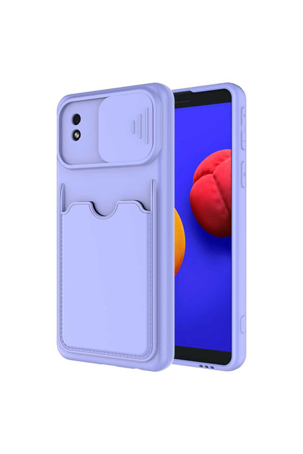 Galaxy A01 Core Kılıf Zore Kartix Kapak - Lila