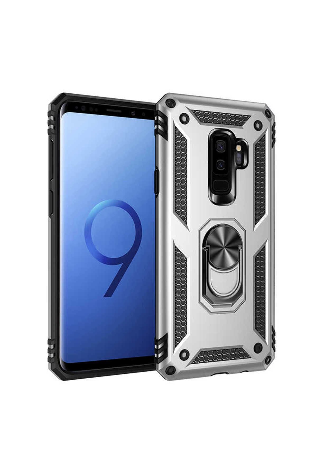 Galaxy S9 Plus Kılıf Zore Vega Kapak - Gri