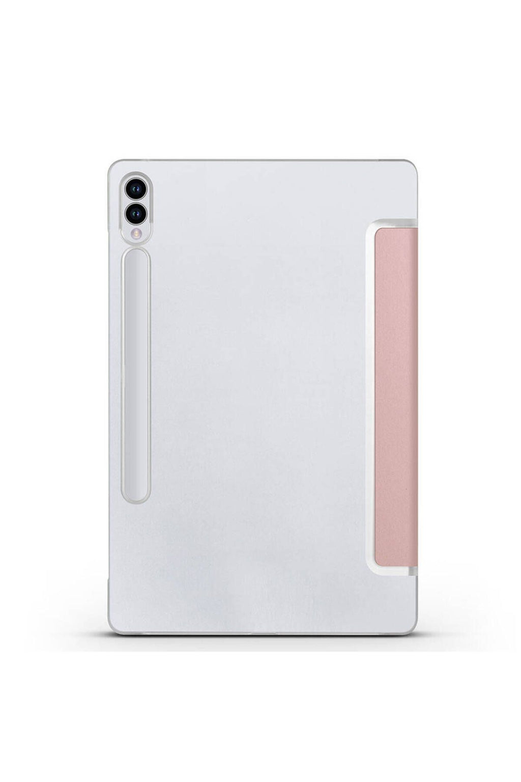 Galaxy Tab S9 FE Plus Uyumlu Zore Smart Cover Standlı 1-1 Kılıf-Gold