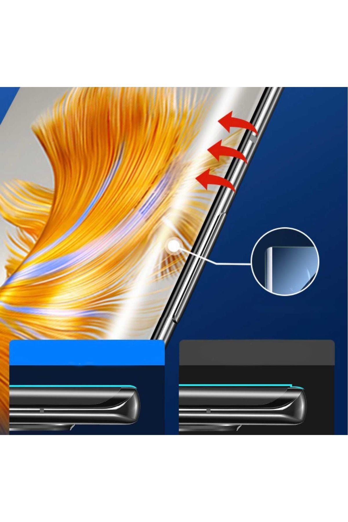 Galaxy S23 Ultra Uyumlu Zore Hizalama Aparatlı Estek Easy Body Ekran Koruyucu
