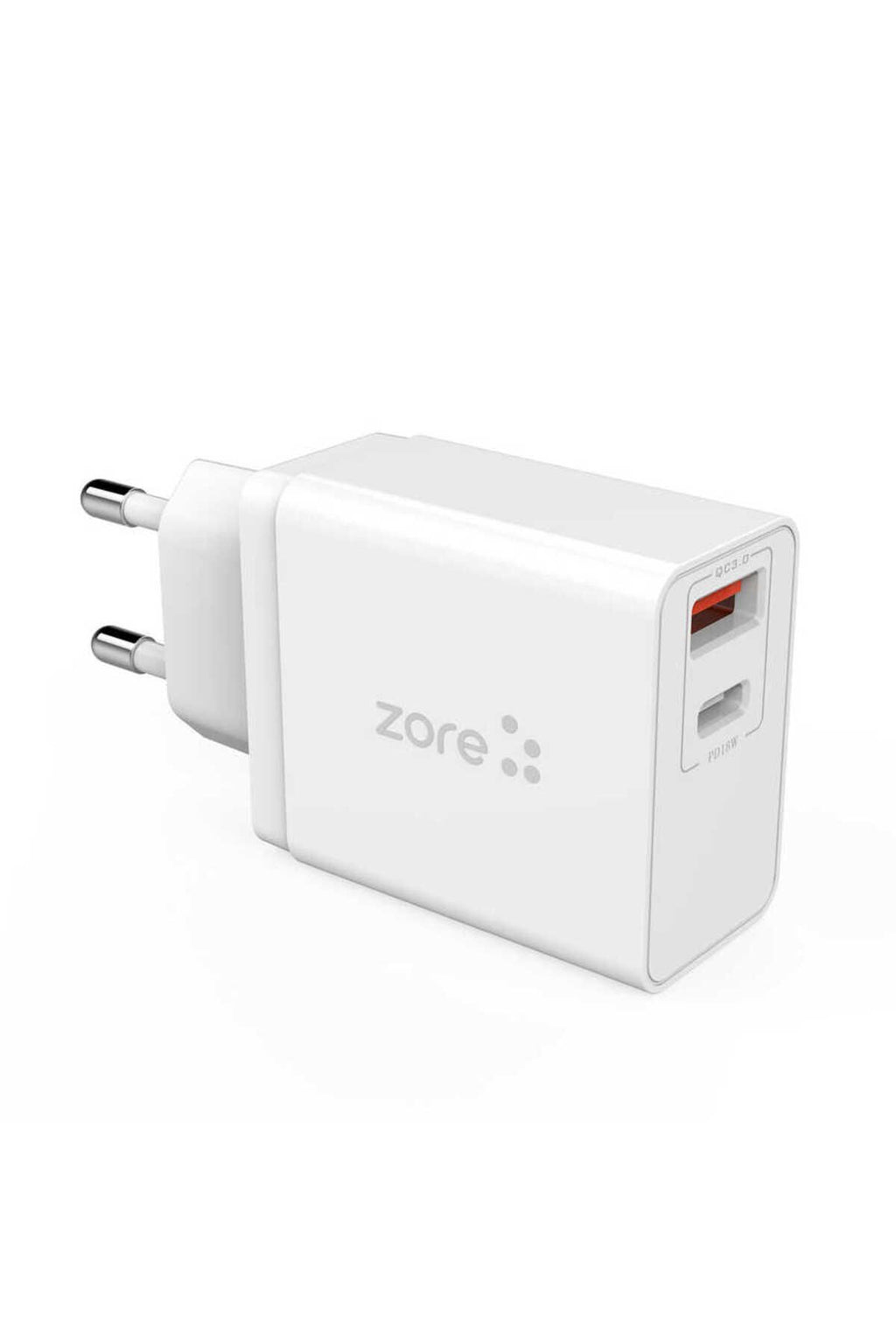 Beyaz XMac Serisi ZR-X2 PD To Lightning 2 in 1 Şarj Seti-Zore