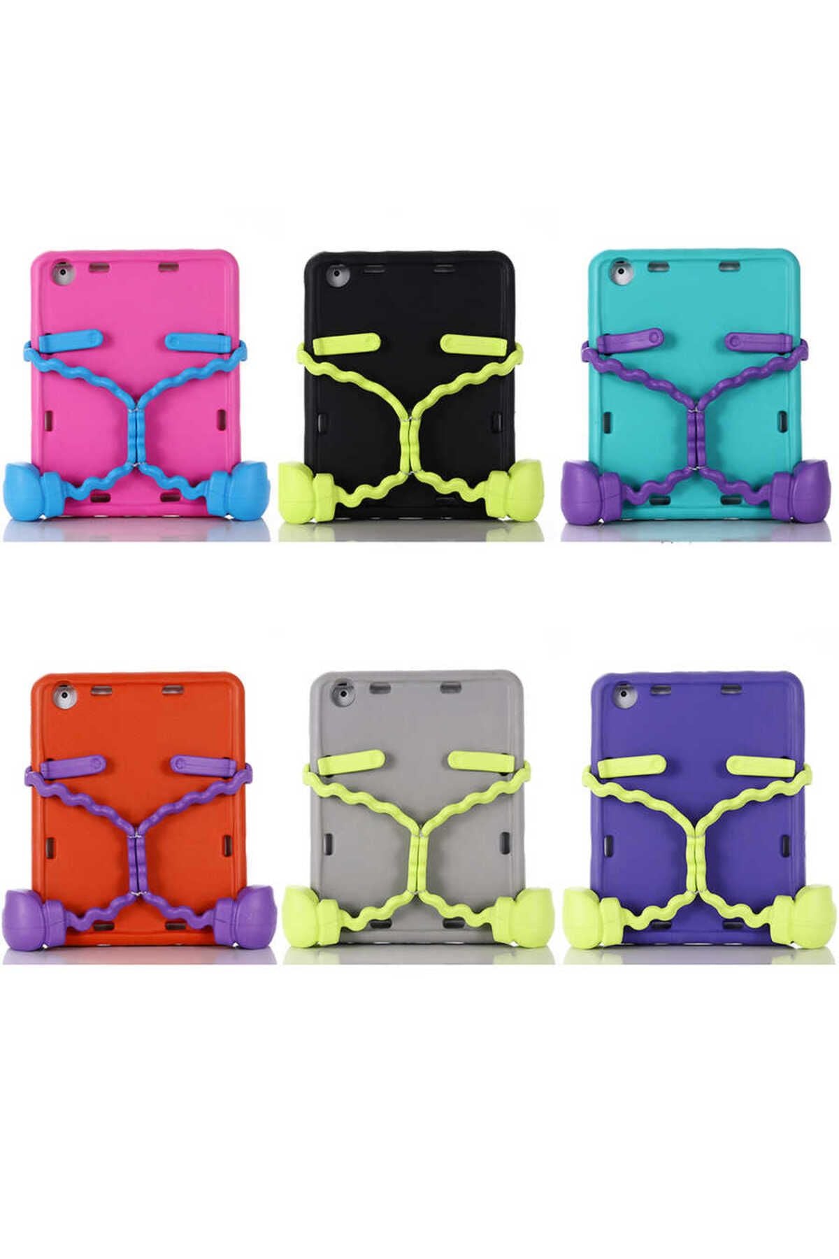 iPad 2 3 4 Zore Eva Boxer Tablet Silikon - Gri