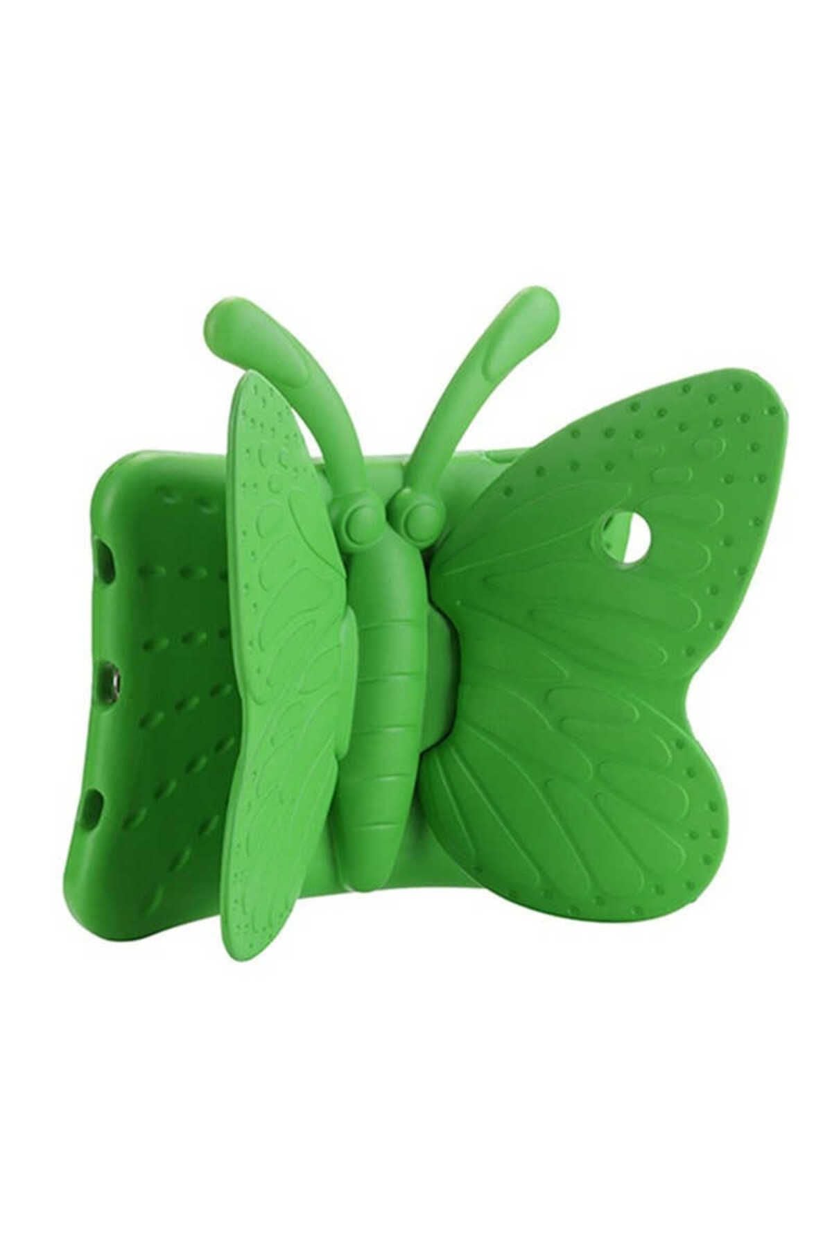 iPad 2. Nesil Uyumlu Zore Butterfly Standlı Tablet Kılıf-Yeşil