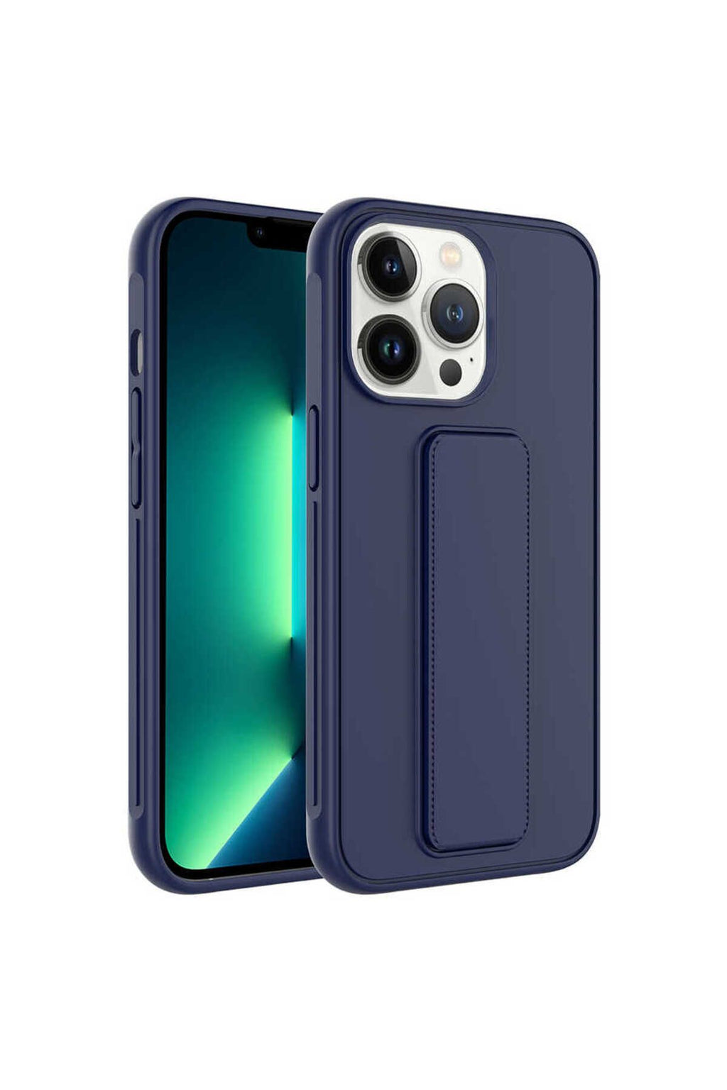 iPhone 14 Pro Max Uyumlu Zore Qstand Kılıf-Lila