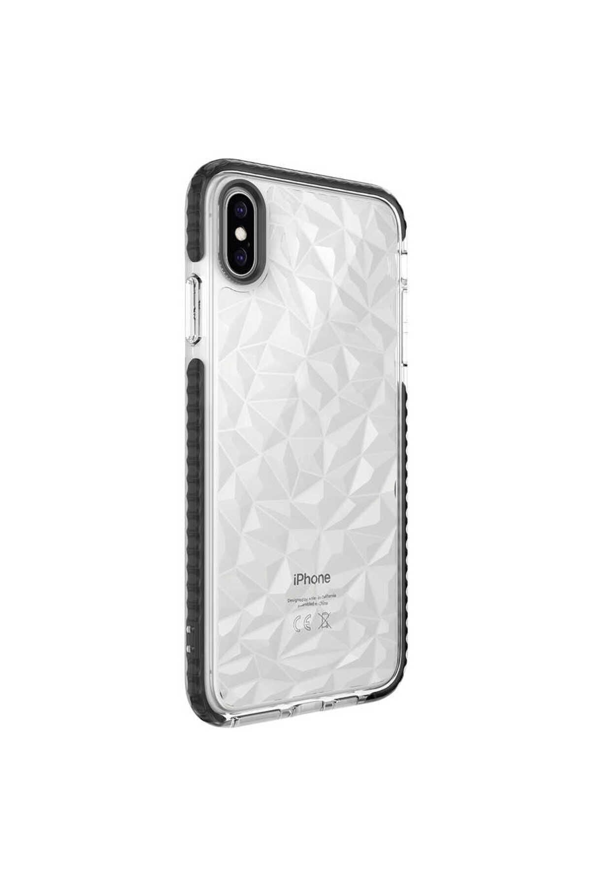 iPhone XS Max 6.5 Kılıf Zore Buzz Kapak - Mor