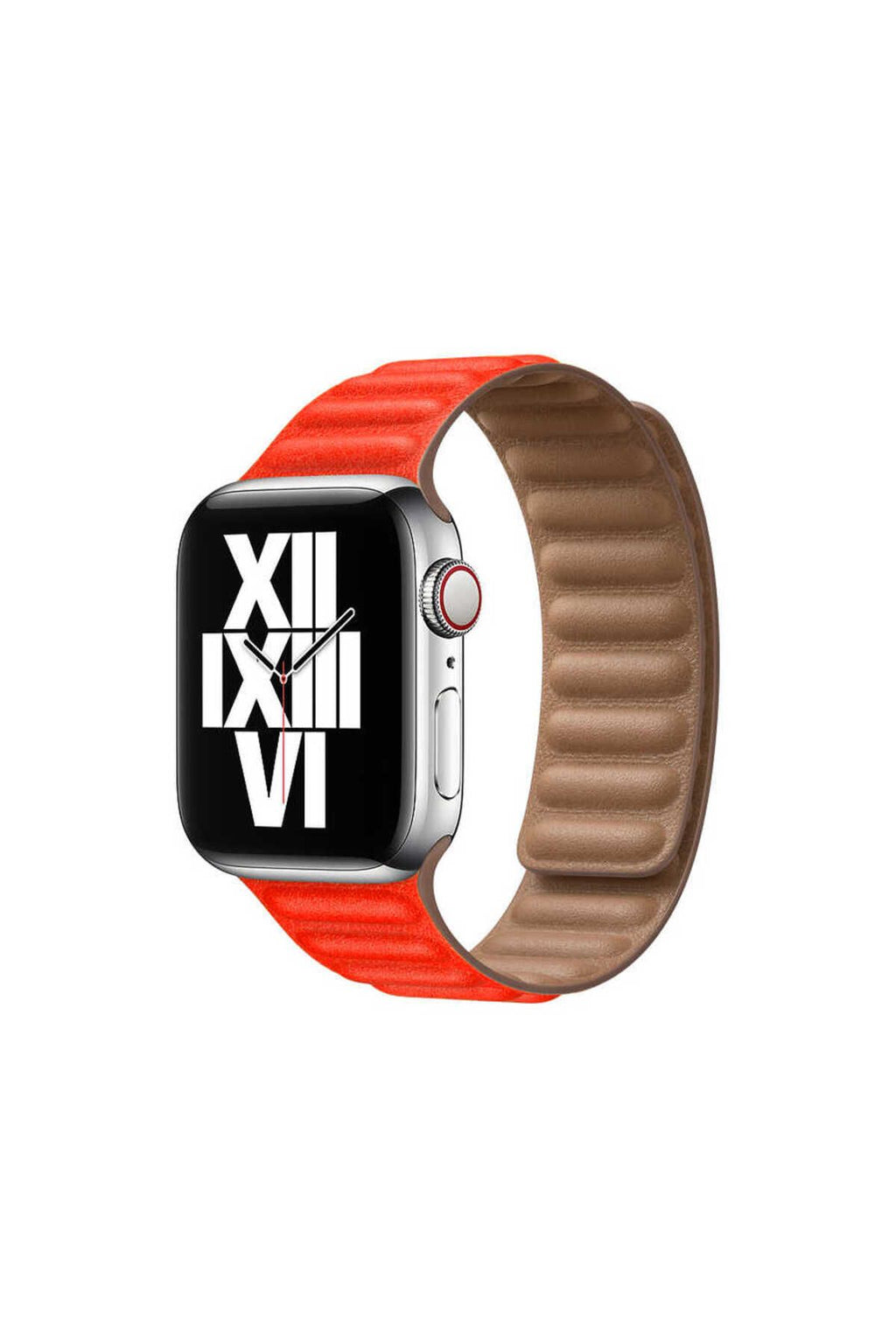 Watch Ultra 49mm Kordon Uyumlu KRD-34 Deri Strap Kayış CLO- Lacivert