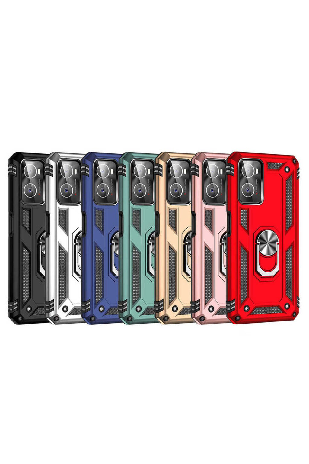 A96 4G Kılıf Zore Vega Kapak - Gold